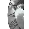 NeXtime kello 3037 Clouds, Ø39 cm, seinäkello, musta