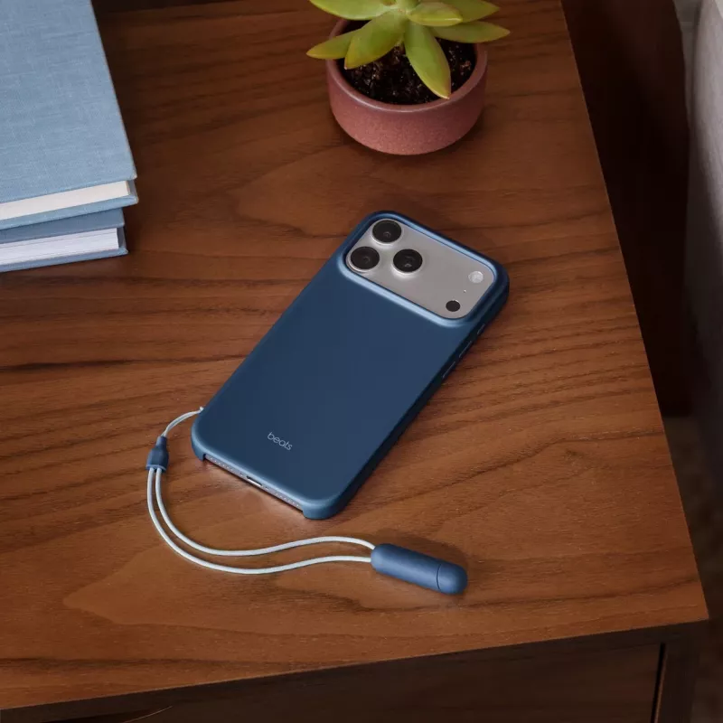 Beats iPhone 17 Pro Max Kickstand Case MagSafe-yhteensopiva ja kameran ohjaus - Bedrock Blue