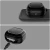 Tech-Protect Rough Carbon suojakuori Samsung Galaxy Buds 2 Pro/2/Live/Pro -latauskoteloon, musta