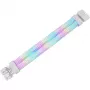 Thermaltake Tt Mod ARGB Snow Cable, 8-pin, 300 mm, valkoinen