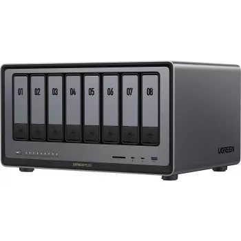 Ugreen NASync DXP8800Plus NAS työpöytä Intel® Core™ i5 i5-1235U 8 GB DDR5 0 TB UGOS Pro