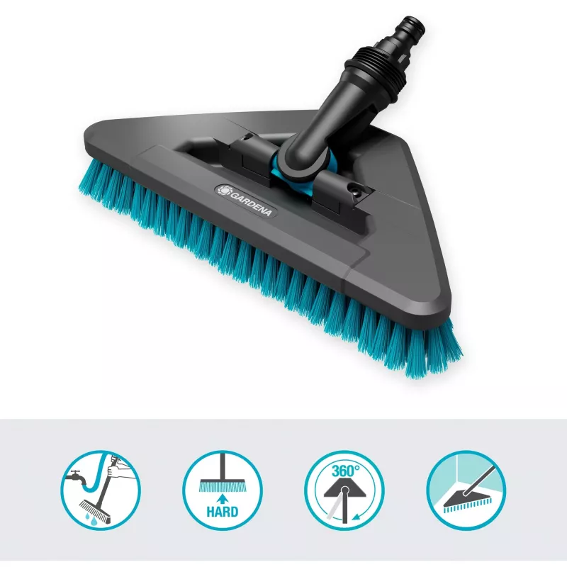 Gardena Cleansystem varsiharja hard flex, 18814-20