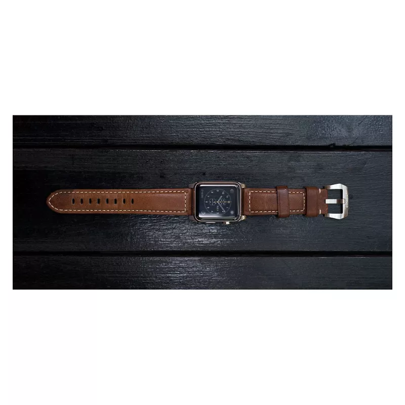 Nomad NM1A4RST00 – ranneke – älykello – ruskea – Apple – Apple Watch Sport – Apple Watch – Apple Watch Edition – nahka