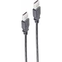 USB-kaapeli USB 2.0 ShiverPeaks BS13-22025 1 m musta