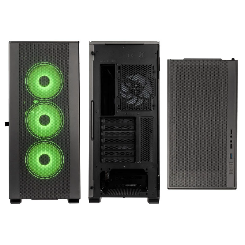 Kolink Stronghold Prism Midi Tower harmaa