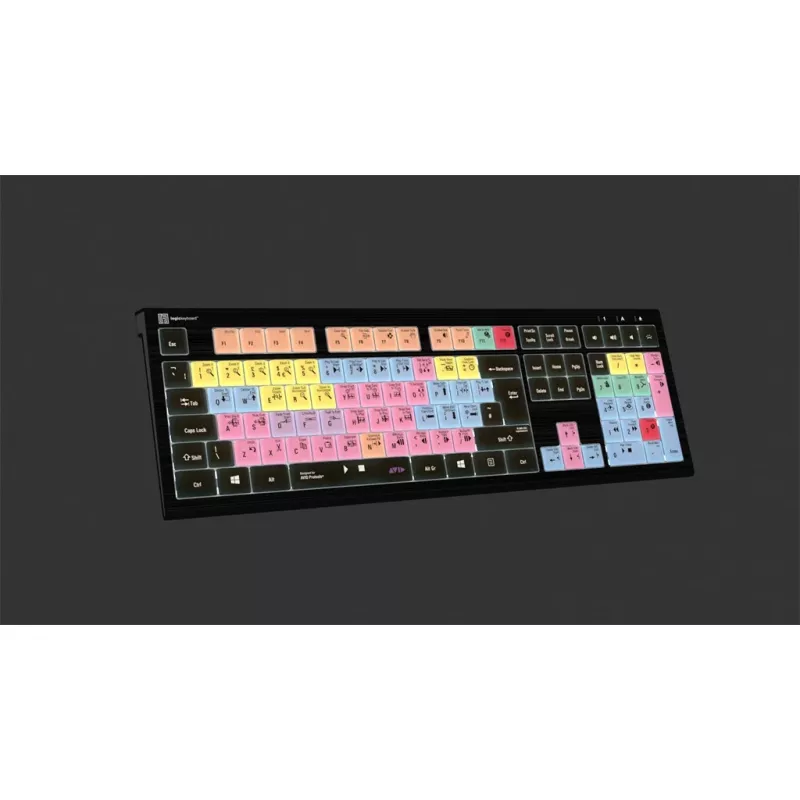 Logickeyboard Avid Pro Tools Astra 2 UK PC - näppäimistö