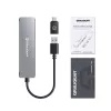 GRAUGEAR G-HUB2A2C-AC USB-keskitin USB 3.2 Gen 1 (3.1 Gen 1) Type-A + Type-C 5000 Mbit/s hopea