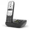 Gigaset A690A - analoginen/DECT-puhelin - langaton luuri - kaiutin - 100 merkintää - musta (S30852-H2830-B101)