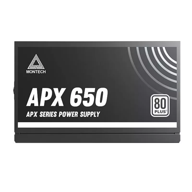 Montech APX650 virtalähde 650 W 20+4 pin ATX ATX musta