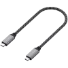 USB-kaapeli Satechi ST-U4C25M USB4 Gen 3x2 0,25 m musta harmaa