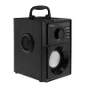 Kannettava kaiutin MEDIA-TECH MT3179, 20 W (RMS 15 W), Bluetooth 5.1, FM, MicroSD, USB, AUX, Li-Ion, 6 h, puukotelo