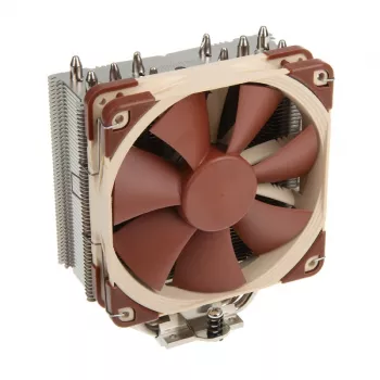 Prosessorijäähdytin Noctua NH-U12S, 120 mm tuuletin, 1500 kierr./min, 93,4 m³/h ilmavirta, 22,4 dB, ruostumaton teräs, 158×125×71 mm