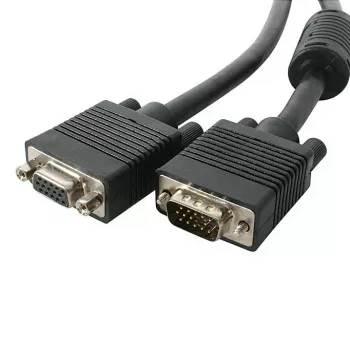 Sbox VGA-jatkokaapeli HD-15 M/F 2M VGA-MF2