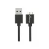 USB-A - Micro-B USB 3.0 lataus- ja synkronointikaapeli MediaRange MRCS239 — 50 cm, 5 Gbit/s, 5 W, musta