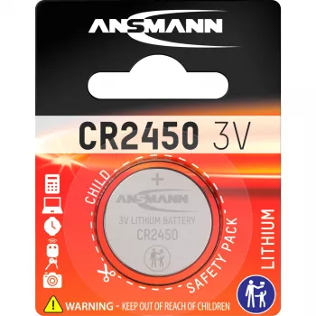 Ansmann nappiparisto 3V litium CR2450 (5020112)