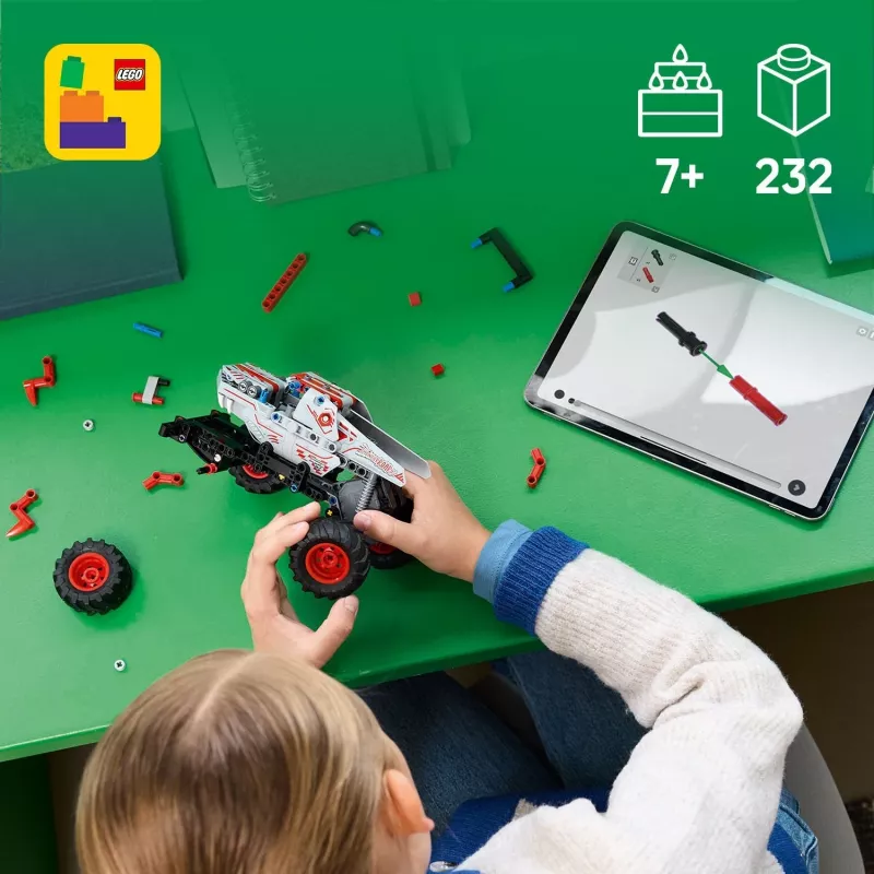 LEGO TECHNIC 42200 Monster Jam™ ThunderROARus™ vetomoottorilla