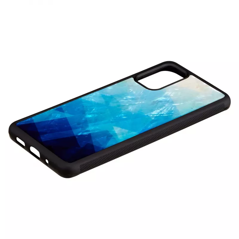 iKins suojakotelo Samsung Galaxy S20+:lle — blue lake musta viimeistely