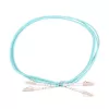 Extralink LC/UPC - LC/UPC kuitu-patchkaapeli, monimuoto OM3, duplex, 3 mm vaippa, 2 m