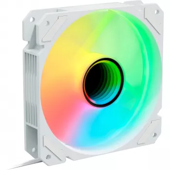 SHARKOON SHARK Mirror RGB PWM 120 mm valkoinen