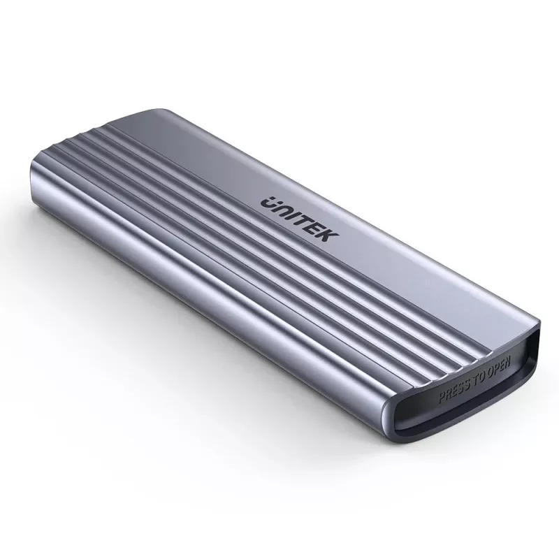 M.2-asemakotelo - Unitek S1241B01 1x M.2 NVMe USB-C 10Gbps