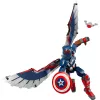 LEGO MARVEL 76296 Uusi Captain America rakennusfiguuri