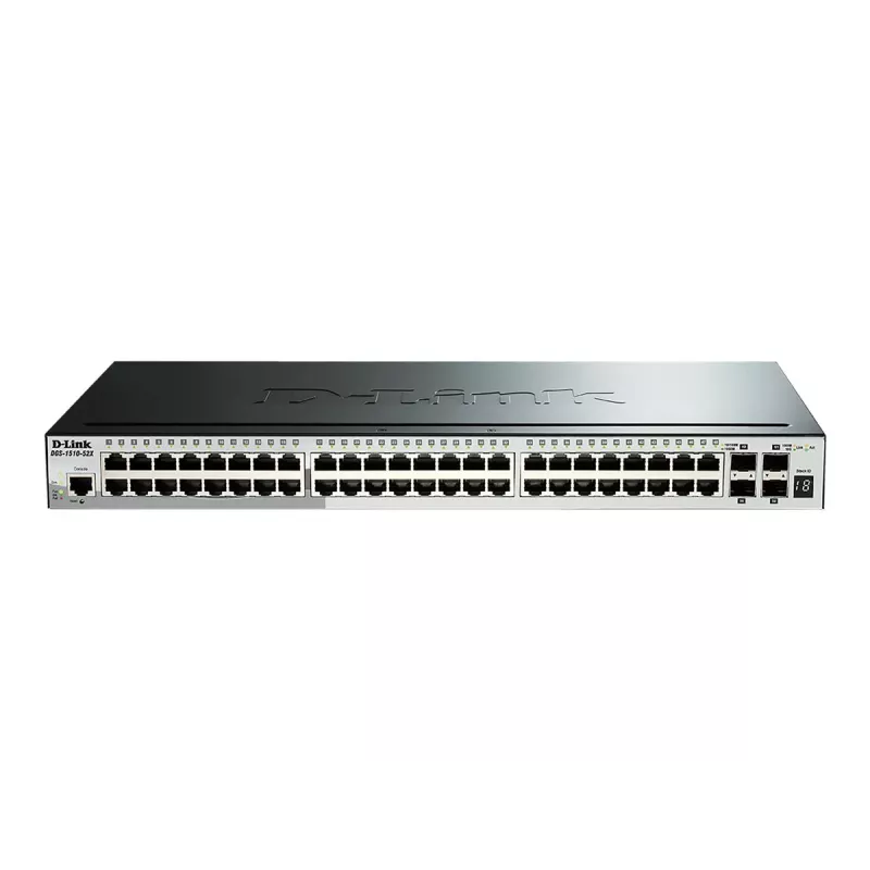 D-Link 52-porttinen Gigabit Stackable Smart Managed -kytkin sis. 4 x 10G SFP+