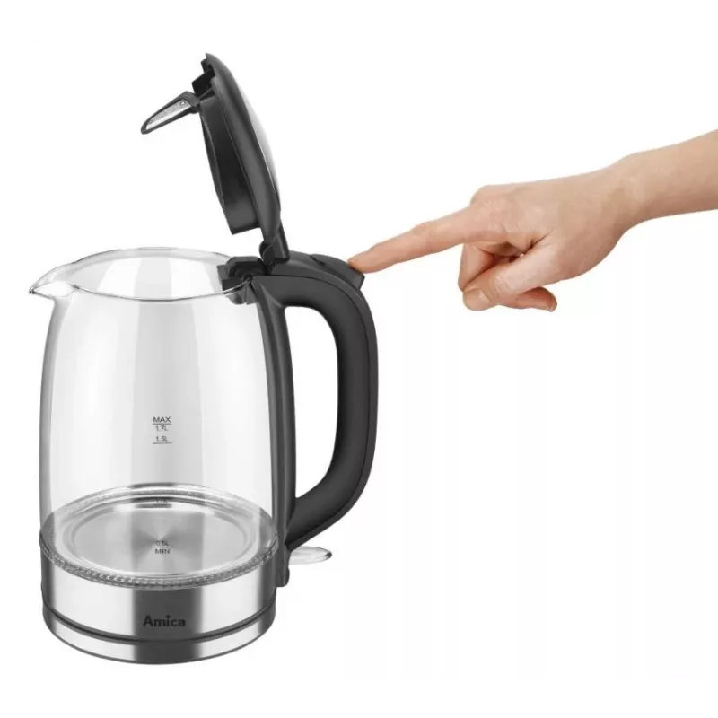 Vedenkeitin Amica 1.7L 2200W hopea