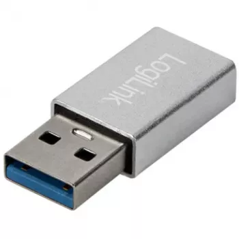 LogiLink AU0056 USB 3.2 Gen 1 -sovitin USB Type-C -liitäntä hopea