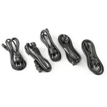 Zebra 105950-015 virtajohto musta pistoke Type F IEC C13