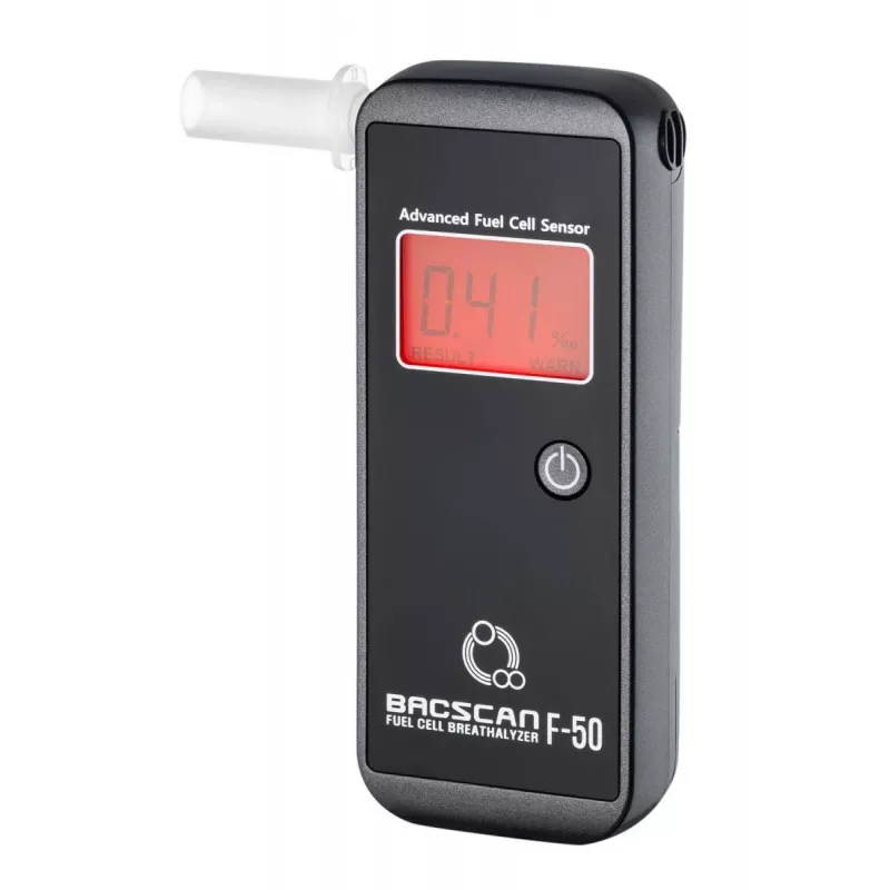 BACscan F-50 -alkometri 0 - 4 % musta