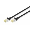 Digitus CAT 6A S/FTP RJ-45 -patchkaapeli 7 m, musta