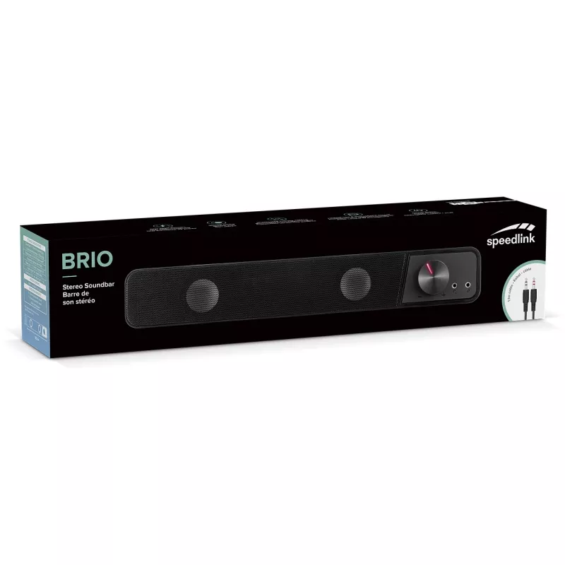 Kaiutin SPEEDLINK BRIO musta 6 W