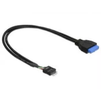 Delock 83095 USB-kaapeli musta