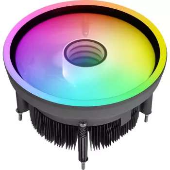 Ilmajäähdytin THERMALTAKE UX150-L ARGB Sync, 130 mm:n tuuletin, TDP 130 W, tukee LGA 1700/1200/115x, musta
