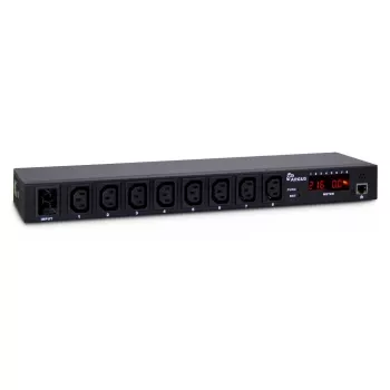 Inter-Tech SW-0816 virranjakoyksikkö (PDU) 8 AC-pistorasiaa musta
