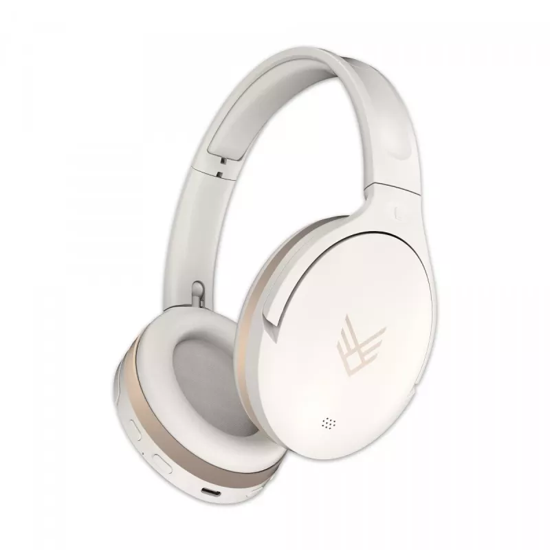 Audeeo Serene Hush Pro langattomat on-ear-kuulokkeet, kermanvaalea