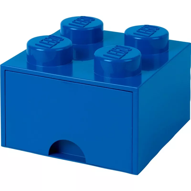 LEGO Brick Drawer 4 sininen, säilytyslaatikko sininen