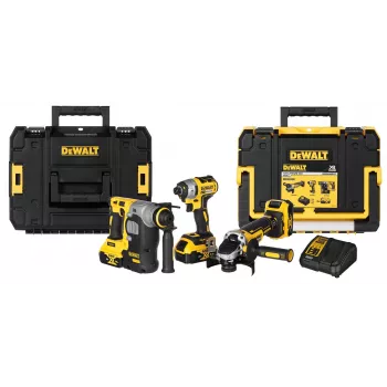 Sähkötyökalujen yhdistelmäsarja Dewalt DCK305P3T (DCF887+DCH273+DCG405)