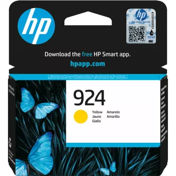 HP 924 keltainen alkuperäinen mustekasetti