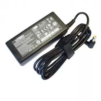 Virtalähde Acer AP.0650A.014 sisäkäyttöön 65W, tulo 90–250V 50/60Hz, musta