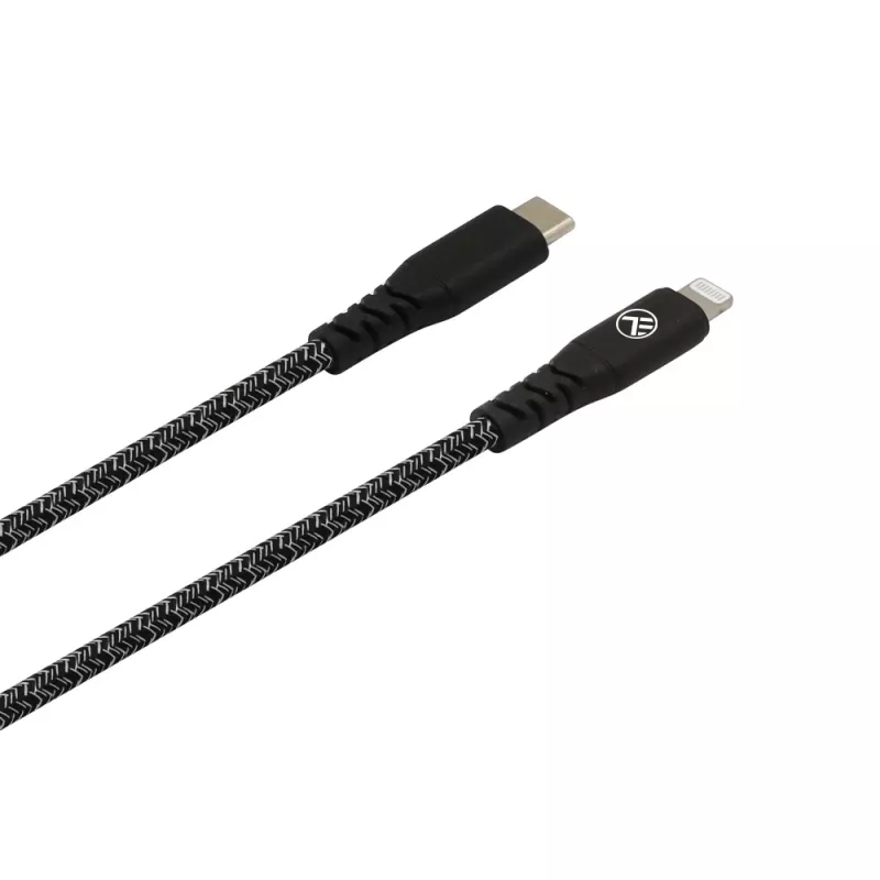 Datakaapeli Tellur Type-C–Lightning 3A PD60W 1m – musta