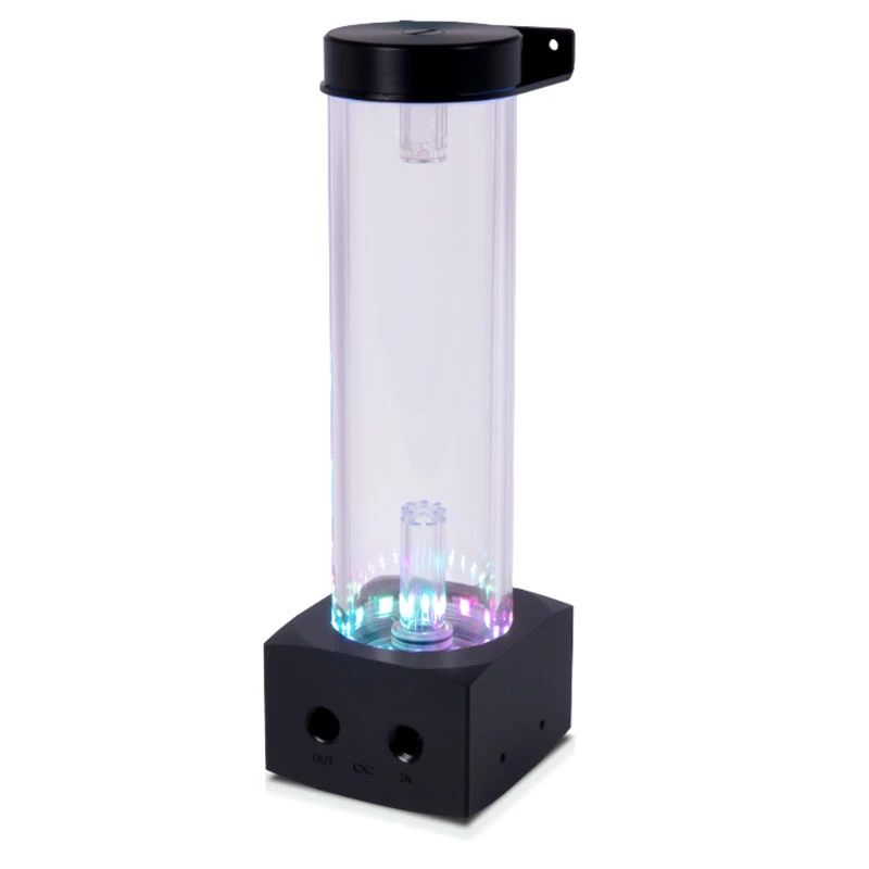 Pumppu & säiliö Alphacool 15381 akryyli alumiini muovi musta läpinäkyvä