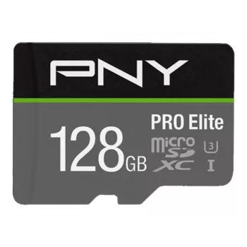 MicroSDXC-muistikortti PNY PRO Elite 128 GB UHS-I malli P-SDU128V31100PRO-GE
