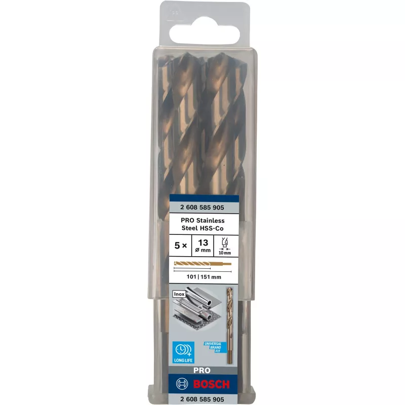 Kierrepopora Bosch HSS koboltti 2608585905 5-osainen sarja