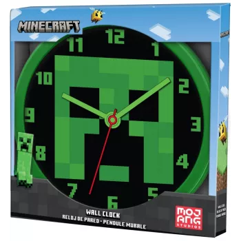 Seinä kello Minecraft 25 cm