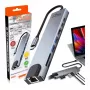 MEDIA-TECH USB-KESKITIN 8 IN 1 GIGA LAN HUB MT5046