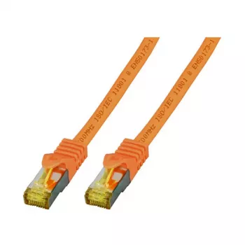 EFB-Elektronik RJ45-verkkokaapeli Cat.6A S/FTP LSZHCat.7 kaapeli oranssi 5m Valmistaja: EFB Elektronik (MK7001.5O)