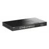 D-Link 28-porttinen Gigabit Stackable PoE+ Smart Managed -kytkin 4 x 10G SFP+ -portilla