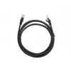 Lanberg PCU6-10CC-0200-BK Cat.6 U/UTP -kytkentäkaapeli, 2 m, musta