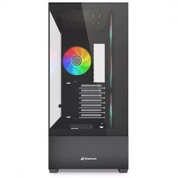 PC-kotelo Sharkoon AK6 RGB, ATX, musta
